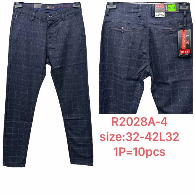 Spodnie męskie R2028A-4 1 KOLOR 32-42
