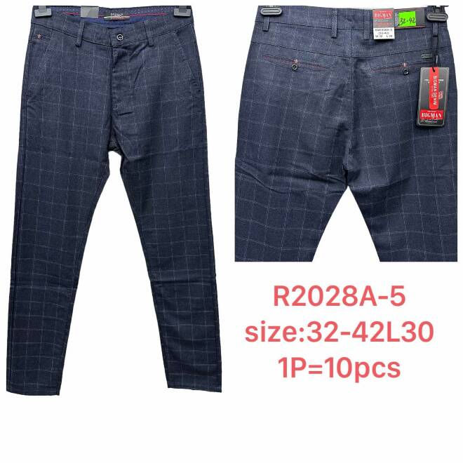 Spodnie męskie R2028A-5 1 KOLOR 32-42