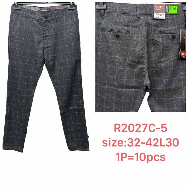 Spodnie męskie R2027C-5 1 KOLOR 32-42