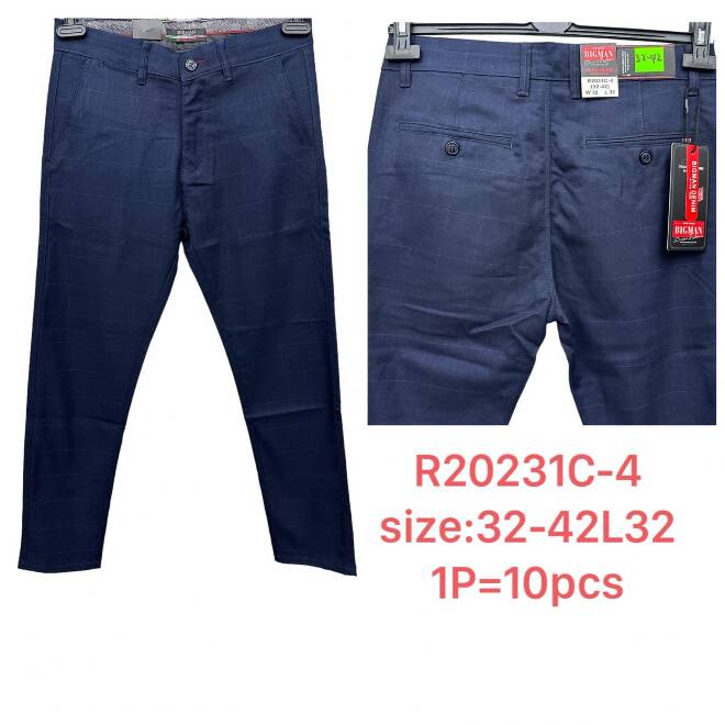 Spodnie męskie R2031C-4 1 KOLOR 32-42