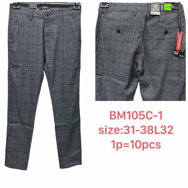 Spodnie męskie BM105C-1 1 KOLOR 31-38 1
