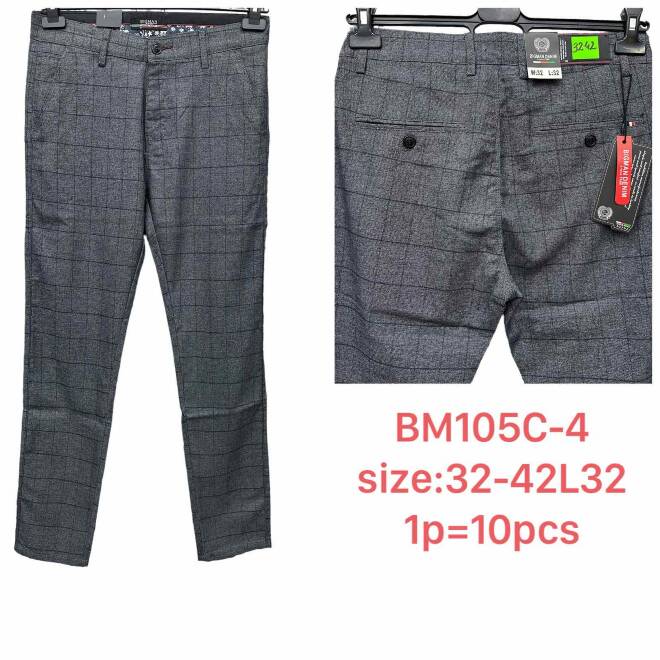 Spodnie męskie BM105C-4 1 KOLOR 32-42