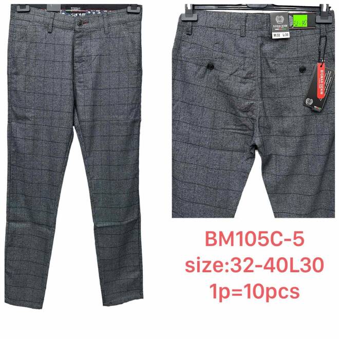 Spodnie męskie BM105C-5 1 KOLOR 32-40