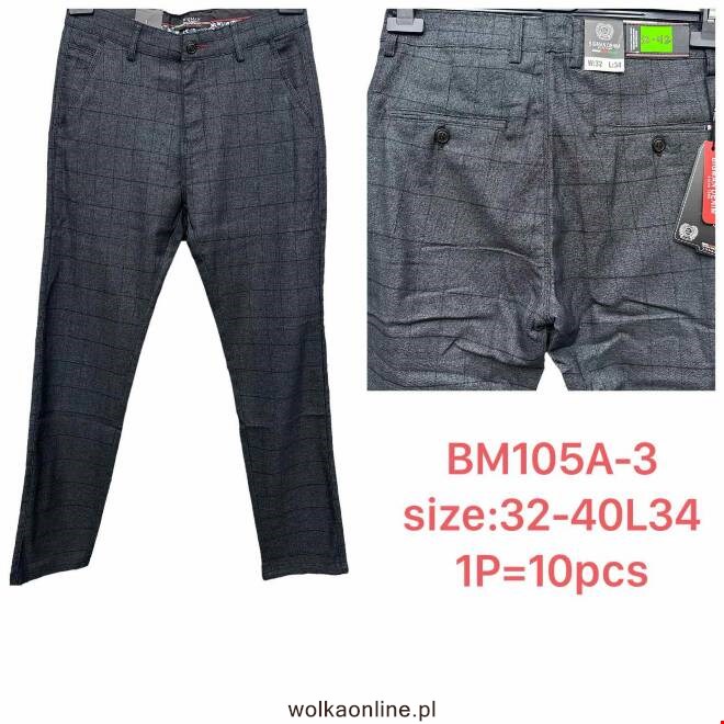 Spodnie męskie BM105A-3 1 KOLOR 32-40