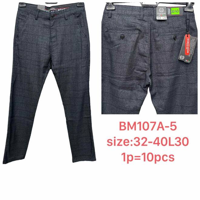 Spodnie męskie BM107A-5 1 KOLOR 32-40