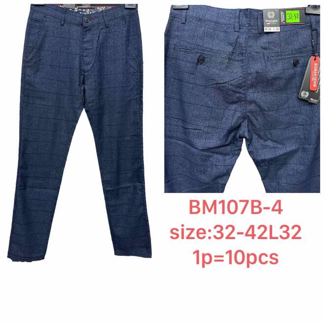 Spodnie męskie BM107B-4 1 KOLOR 32-42