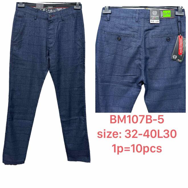 Spodnie męskie BM107B-5 1 KOLOR 32-40 1