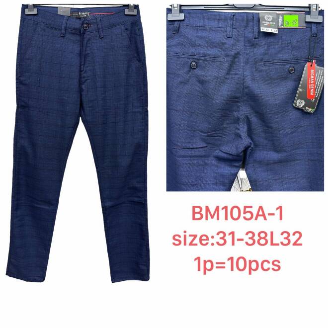 Spodnie męskie BM105A-1 1 KOLOR 31-38