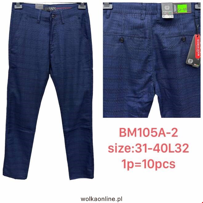 Spodnie męskie BM105A-2 1 KOLOR 31-40