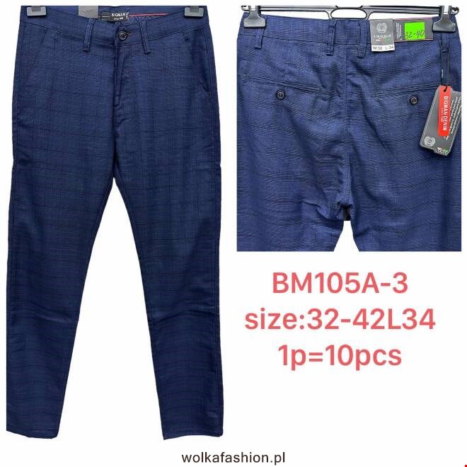 Spodnie męskie BM105A-3 1 KOLOR 32-42