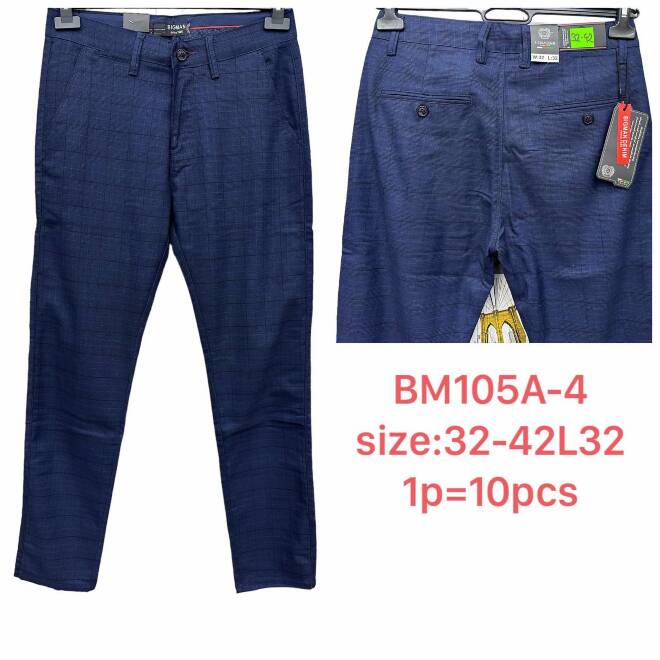 Spodnie męskie BM105A-4 1 KOLOR 32-42