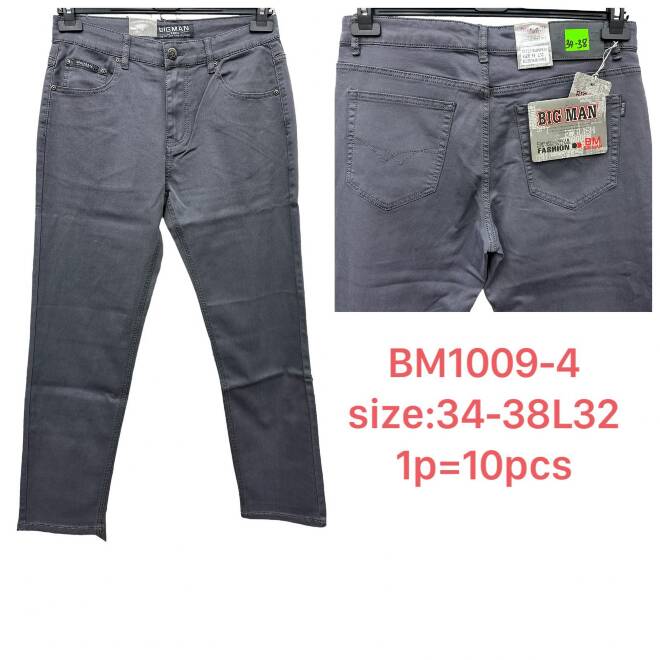 Spodnie męskie BM1009-4 1 KOLOR 34-38 1