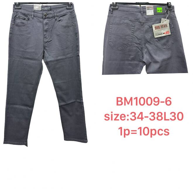 Spodnie męskie BM1009-6 1 KOLOR 34-38 1