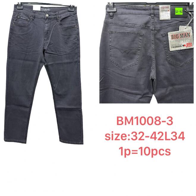 Spodnie męskie BM1008-3 1 KOLOR 32-42 1