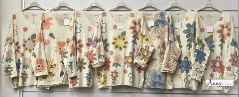 Swetervdamskie 1602 Mix kolor Standard