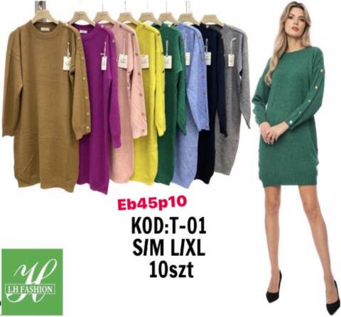 Sukienka damskie T-01 Mix kolor S/M-L/XL 1