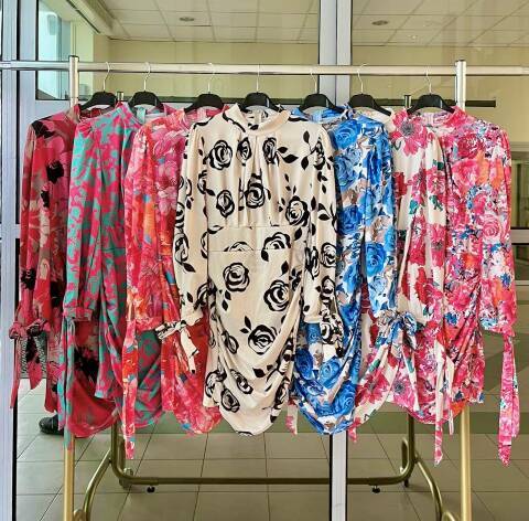 Sukienka damskie 1407 Mix kolor Standard