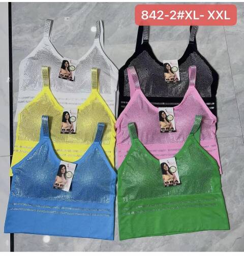 Bluzy damskie 842 Mix kolor XL-2XL