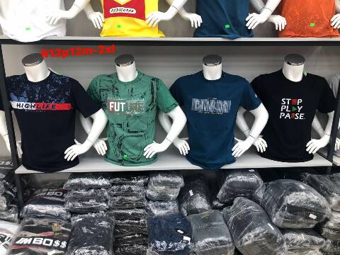 Bluzka męska 1136 Mix kolor  M-2XL  1