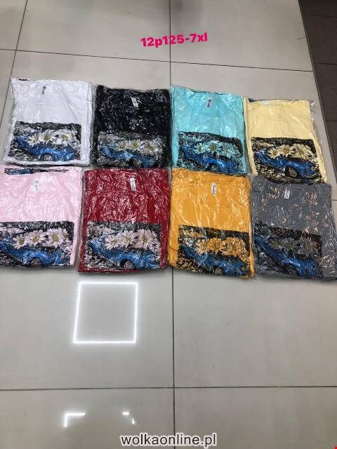 Bluzka damskie 1139 Mix kolor 5XL-7XL 