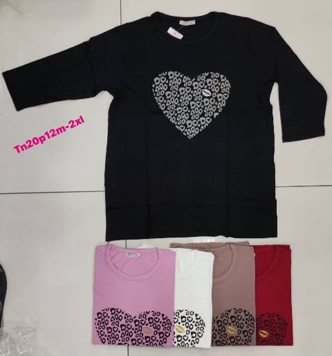 Bluzka damskie 1153 Mix kolor M-2XL 1