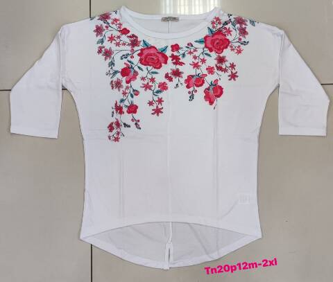 Bluzka damskie 1155 Mix kolor M-2XL