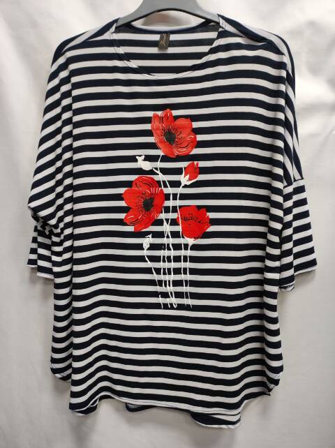 Bluzka damskie 1212 Mix kolor Standard (Towar Ploskie)