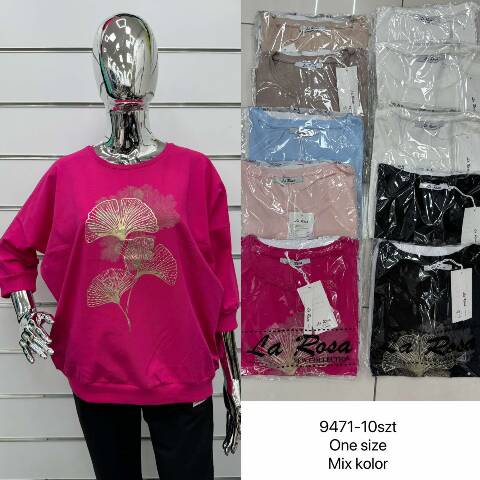 Sweter damskie 9471 Mix kolor Standard