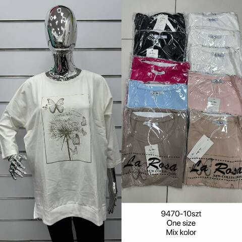 Sweter damskie 9470 Mix kolor Standard