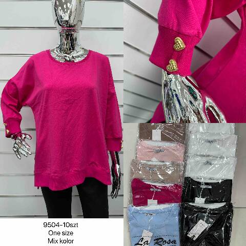 Sweter damskie 9504 Mix kolor Standard 1