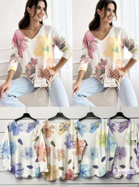 Sweter damskie 1514 Mix kolor Standard 1