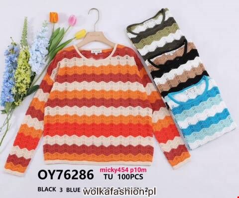 Sweter damskie OY76286 Mix kolor Standard
