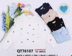 Sweter damskie QT76107 Mix kolor Standard