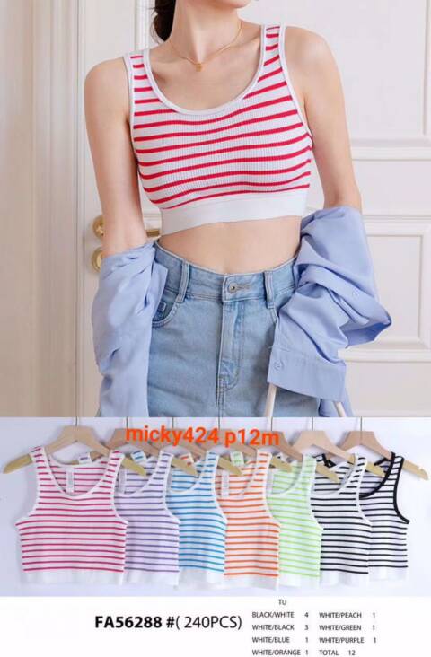 Bluzka damskie FA56288 Mix kolor Standard 1