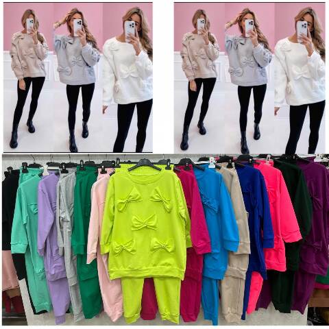 Komplet damskie 1001 Mix kolor Standard