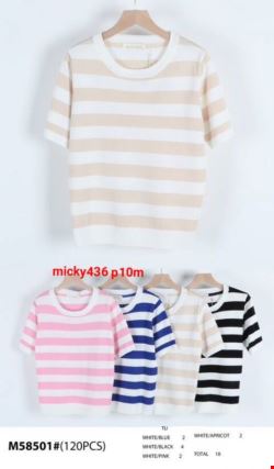 Sweter damskie MS58501 Mix kolor Standard