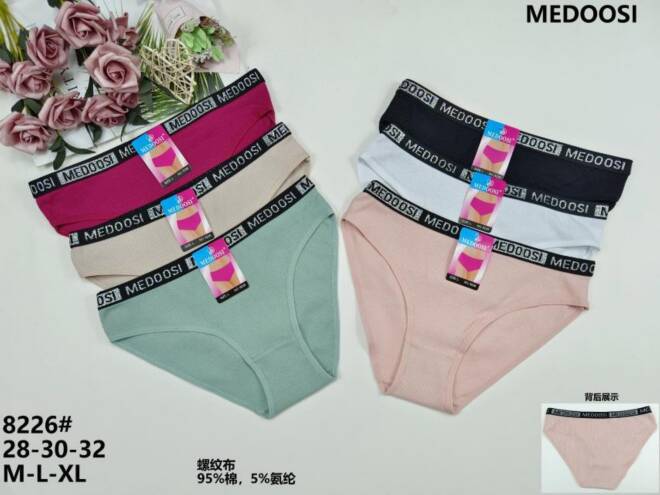 Majtki damskie 8226 MIX KOLOR M-XL