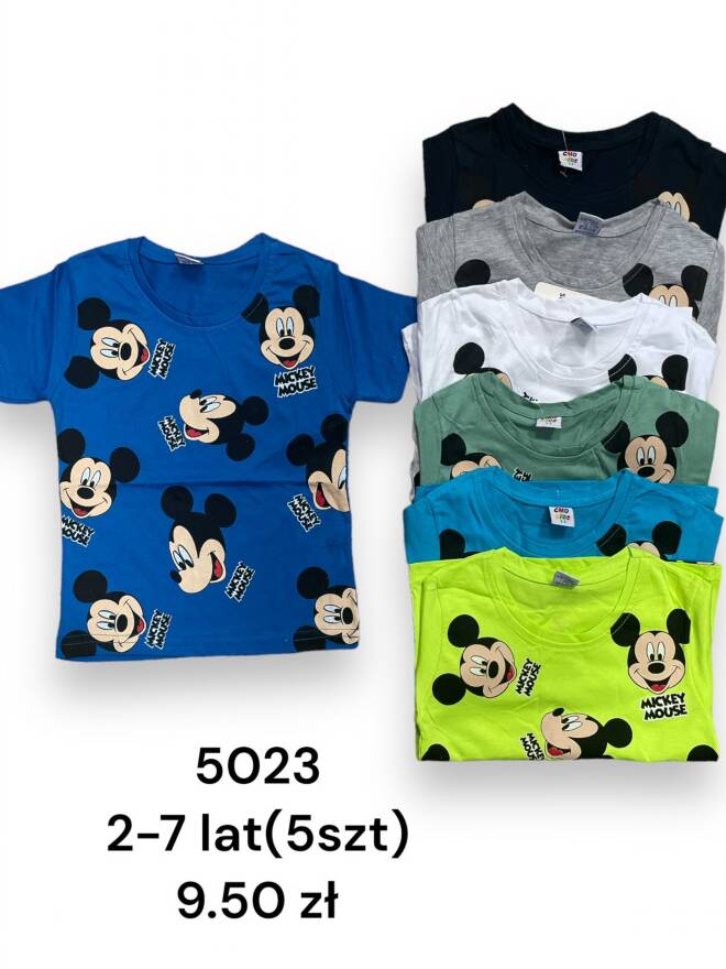 Bluzki dziewczęce 5023 MIX KOLOR 2-7 1