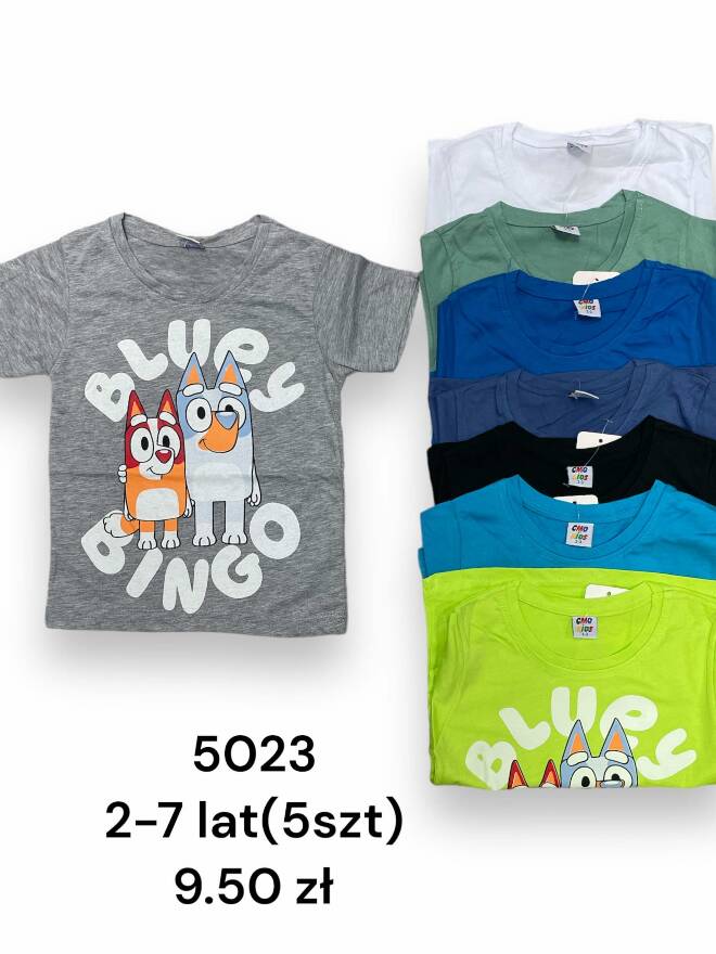 Bluzki dziewczęce 5023 MIX KOLOR 2-7