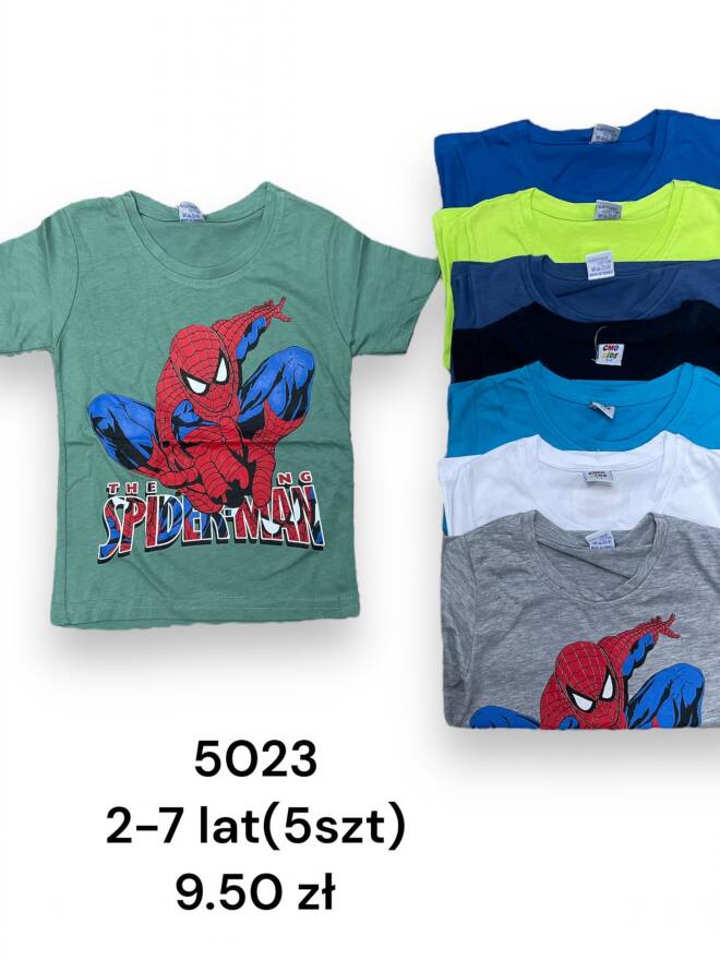 Bluzki dziewczęce 5023 MIX KOLOR 2-7