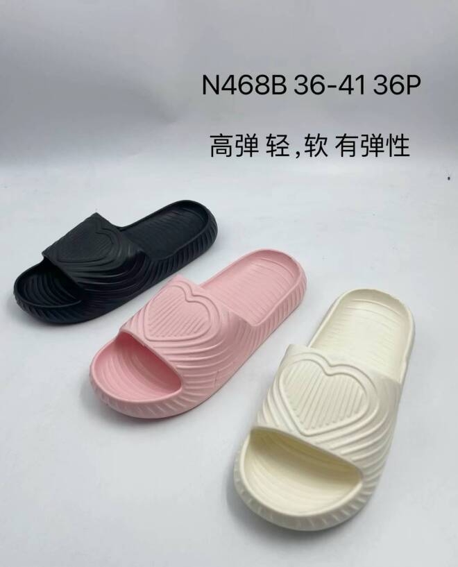 Klapki Damskie N468B 36-41 MIX KOLOR