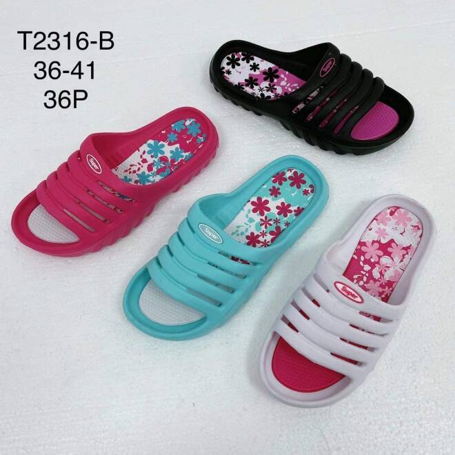 Klapki Damskie T2316-B 36-41 MIX KOLOR 1