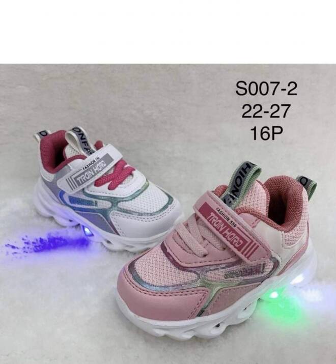 Buty Sportowe Dziecięce S007-2 22-27 MIX KOLOR