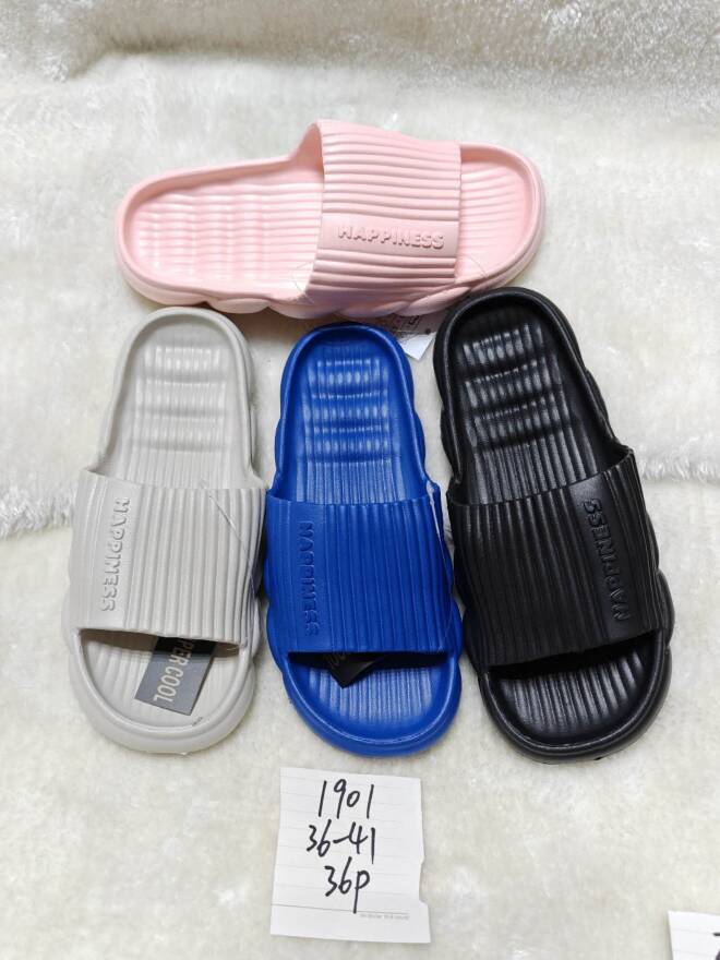 Klapki Damskie 1901 36-41 MIX KOLOR