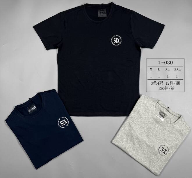 Bluzka męskie T-030 MIX KOLOR M-2XL 1