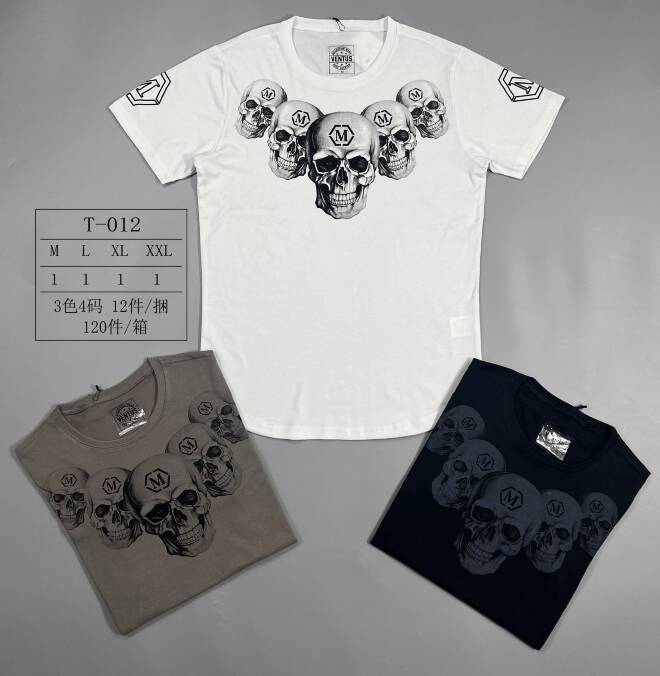 Bluzka męskie T-012 MIX KOLOR M-2XL 1