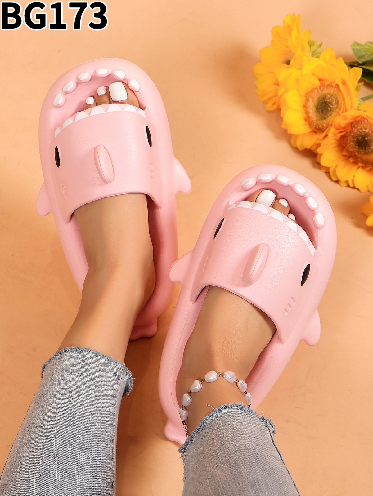 Klapki Damskie BG173 PINK 36-41 1