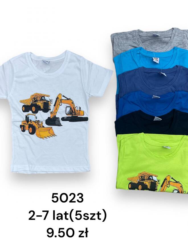 Bluzki dziewczęce 5023 MIX KOLOR 2-7