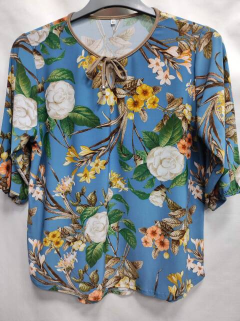 Bluzka damskie 1219 Mix kolor 48-54 (Towar Ploskie) 1