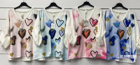 Swetervdamskie 1525 Mix kolor Standard 1